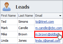 sales crm contact leads